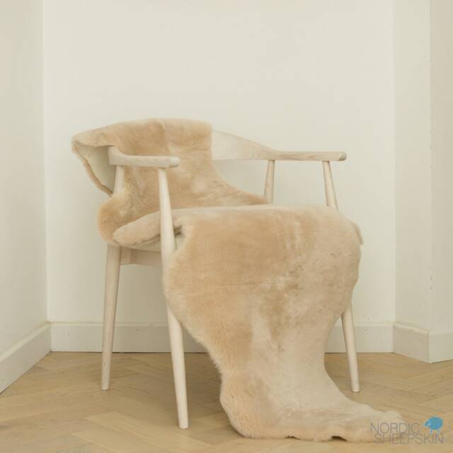 Large Oyster Shearling Xl Sheepskin, Double Upholstery, Short Cut Interior Decor, Sheepskin Throw, Chair Cover - image 1