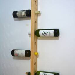 Wine Rack, Vertical Wall Bottle 10 Wall Decoration With Bottles, Gift, Wine Lovers Gift, Rack - thumbnail 2