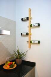 Wine Rack, Vertical Wall Bottle 10 Wall Decoration With Bottles, Gift, Wine Lovers Gift, Rack