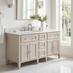 New Country Single Sink Vanity Unit - Any Colour - thumbnail 2