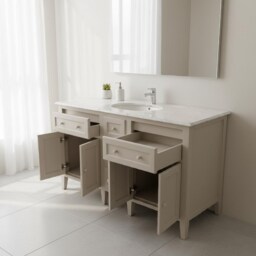 New Country Single Sink Vanity Unit - Any Colour - thumbnail 3