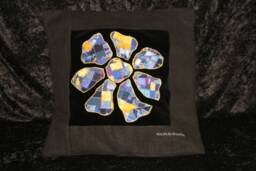 Decorative Pillowcase in Patchwork Style - thumbnail 1