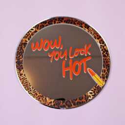 Wow You Look Hot Disc Mirror - thumbnail 2