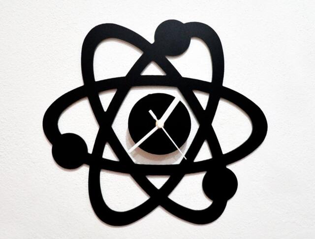 Science Atom - Wall Clock - image 1