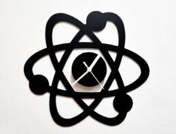 Science Atom - Wall Clock - thumbnail 1