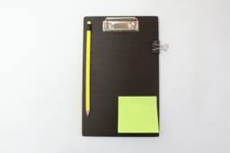 Wenge Veneered A5 Clipboard Wooden Office Gift - thumbnail 1