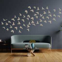 Sale Bird Silhouettes Wall Decals - Nursery Decor - thumbnail 3
