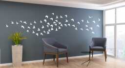 Sale Bird Silhouettes Wall Decals - Nursery Decor - thumbnail 1