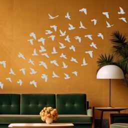 Sale Bird Silhouettes Wall Decals - Nursery Decor - thumbnail 2