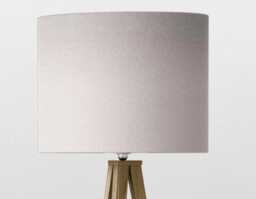 Powder Pink Plain Cotton Lampshade, Handmade Fabric Lamp Shade, Drum Oval Empire Or Candle Clip, Ceiling Pendant Table
