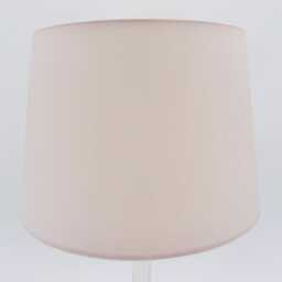 Powder Pink Plain Cotton Lampshade, Handmade Fabric Lamp Shade, Drum Oval Empire Or Candle Clip, Ceiling Pendant Table - thumbnail 2