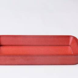 Red Pencil Holder, Desk Decor, Desktop Organizer, Office Accessories , Pen Holder For Desk, Christmas Gifts Coworkers Women - thumbnail 4