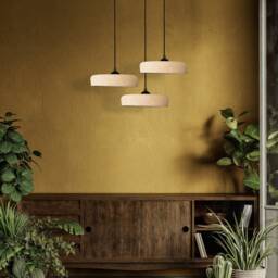Handmade Ceramic Pendant Light Wabi Sabi Style Chandelier - thumbnail 2