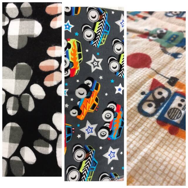 Soft Flannel Receiving Blanket, Swaddling Blanket 36 - image 1