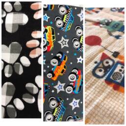 Soft Flannel Receiving Blanket, Swaddling Blanket 36 - thumbnail 1