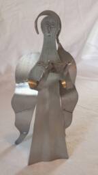 Hand Formed Tin Angel - thumbnail 1