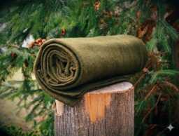Heavy Campfire Wool Blanket - thumbnail 1