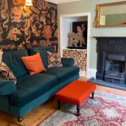 Own Fabric Handmade Coffee Table Footstool, UK Made - thumbnail 2