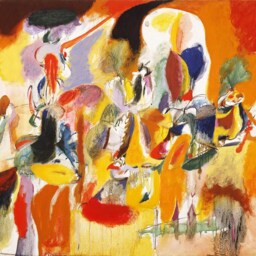 A. Gorky Water Of The Flowery Mill Large Abstract Wall Metal Art Print Masterpiece Reproduction On Metal, Modern Fine For Home - thumbnail 2