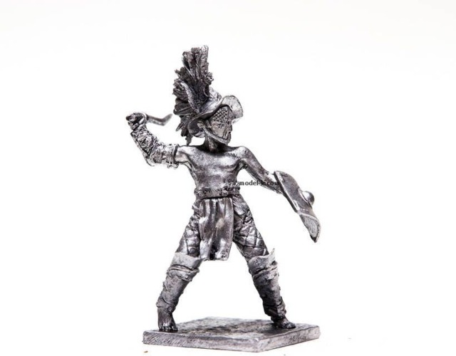 54mm Roman Gladiator-Thracian - image 1