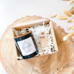Personalised Wedding Day Candle Gift For Daughter From Mum - Scented Keepsake - thumbnail 2