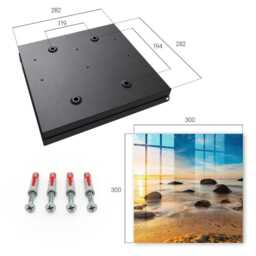 West Coast Key Cabinet For Home, Blue Industrial Box, Photographic Landscapes, Nature Lovers - thumbnail 4