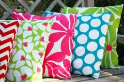Sale Decorative Pillow Cover - One Square, Throw Pillow, Couch - thumbnail 1