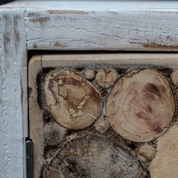 Driftwood Free Standing Cabinet Rustic Bedside Table, Cornwall UK - thumbnail 3