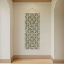 Art Deco Fan Tapestry - Wall Hanging Unique - thumbnail 2