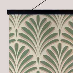Art Deco Fan Tapestry - Wall Hanging Unique - thumbnail 3