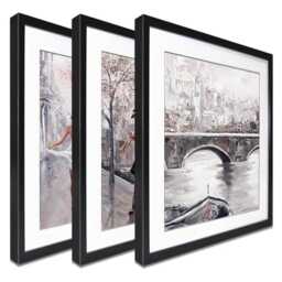 Breathless Paris Flair Framed Art Print Trio - thumbnail 3