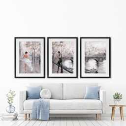 Breathless Paris Flair Framed Art Print Trio - thumbnail 4