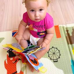 Felt Baby Quiet Book Unicorn Sensory Toy, Engaging Activities - thumbnail 4