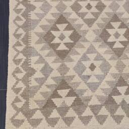 Natural Khodrang Kilim Runner, Handmade Artisan Afghan Turkish Wool Runner Rug 288x77 cm - thumbnail 2