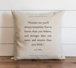 Book Collection_A.a. Milne 20 X Pillow Cover // Everyday Throw Gift Accent Cushion - thumbnail 1