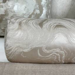 "Luxury Gold Champagne Cushion Bolster 16"" X 6" - thumbnail 4