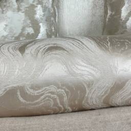 "Luxury Gold Champagne Cushion Bolster 16"" X 6" - thumbnail 3