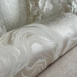"Luxury Gold Champagne Cushion Bolster 16"" X 6" - thumbnail 2