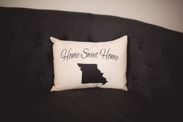 State Pillow, Pride, Personalized State, Texas, Location, State Gift, Home Sweet Home, Relocation, Moving Going Away -State - image 1