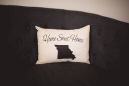 State Pillow, Pride, Personalized State, Texas, Location, State Gift, Home Sweet Home, Relocation, Moving Going Away -State - thumbnail 1