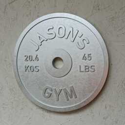Large Personalised Home Gym Sign, Barbell/Dumbbell Wall Art D??cor - thumbnail 2