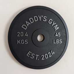 Large Personalised Home Gym Sign, Barbell/Dumbbell Wall Art D??cor - thumbnail 1
