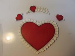 Valentine Welcome Heart Outfit Door/Wall Decor - thumbnail 1