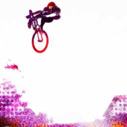 Personalized Mountain Bike Beach Towel Extreme Sports Art, Mtb Gift - thumbnail 3