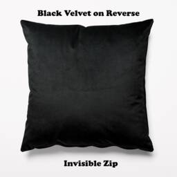 Rosie Riviter Cushion Velvet 45cm X Cushions Pillows Limited Edition - thumbnail 2