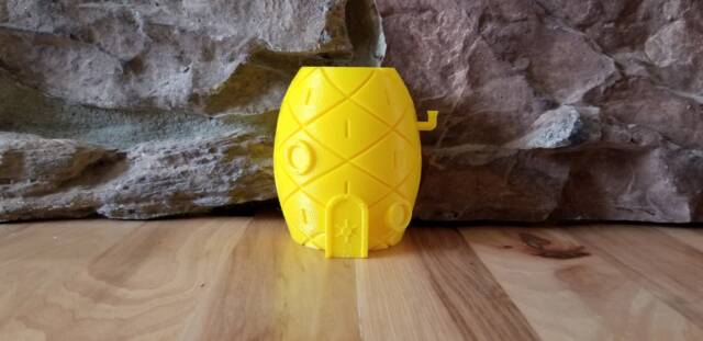 Spongebob Squarepants' Pineapple House 3D Printed Planter - image 1