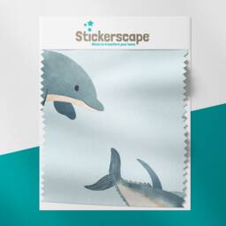 Under The Sea Roller Blind, Children's Made To Measure, Underwater Blackout Blind - thumbnail 2