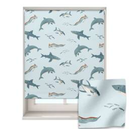 Under The Sea Roller Blind, Children's Made To Measure, Underwater Blackout Blind