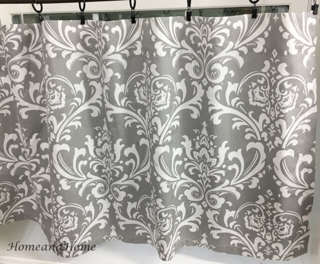 Damask Valances Cafe Curtains. Kitchen Valance. Bathroom Curtains. Valance. Curtain Valance Curtains - image 1