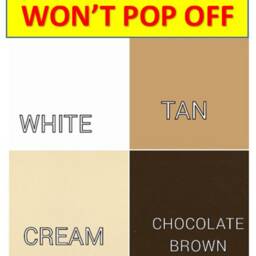 Won't Pop Off Sheets For Queen Deep Pocket, Adjustable White Tan Brown Cream - thumbnail 2